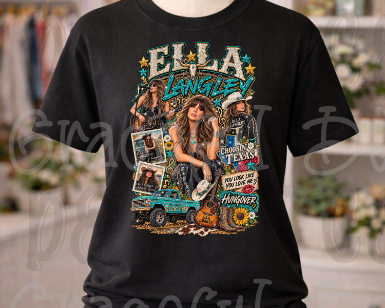Faux Glitter/Sequin Ella Langley Version 1