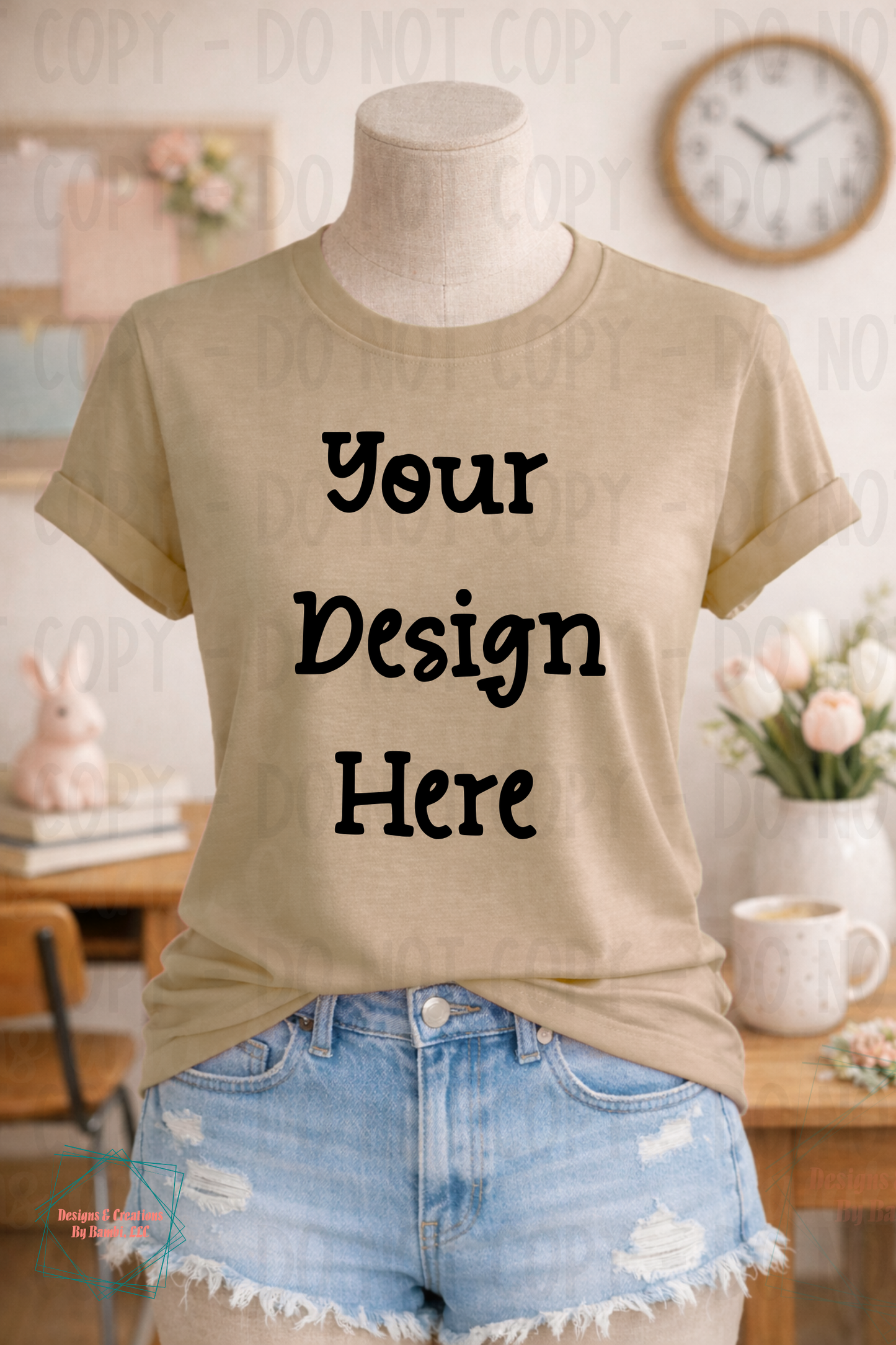 Easter Boutique Style Tshirt Apparel Mock Ups