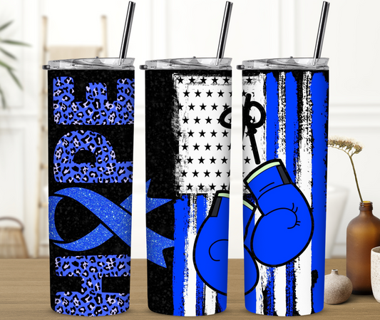 ALS Hope 20 oz Skinny Sublimation Tumbler