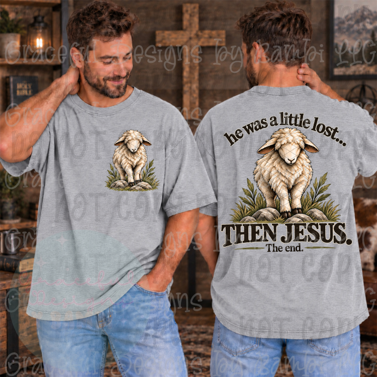 A Little Lost Then Jesus (Pocket/Back)