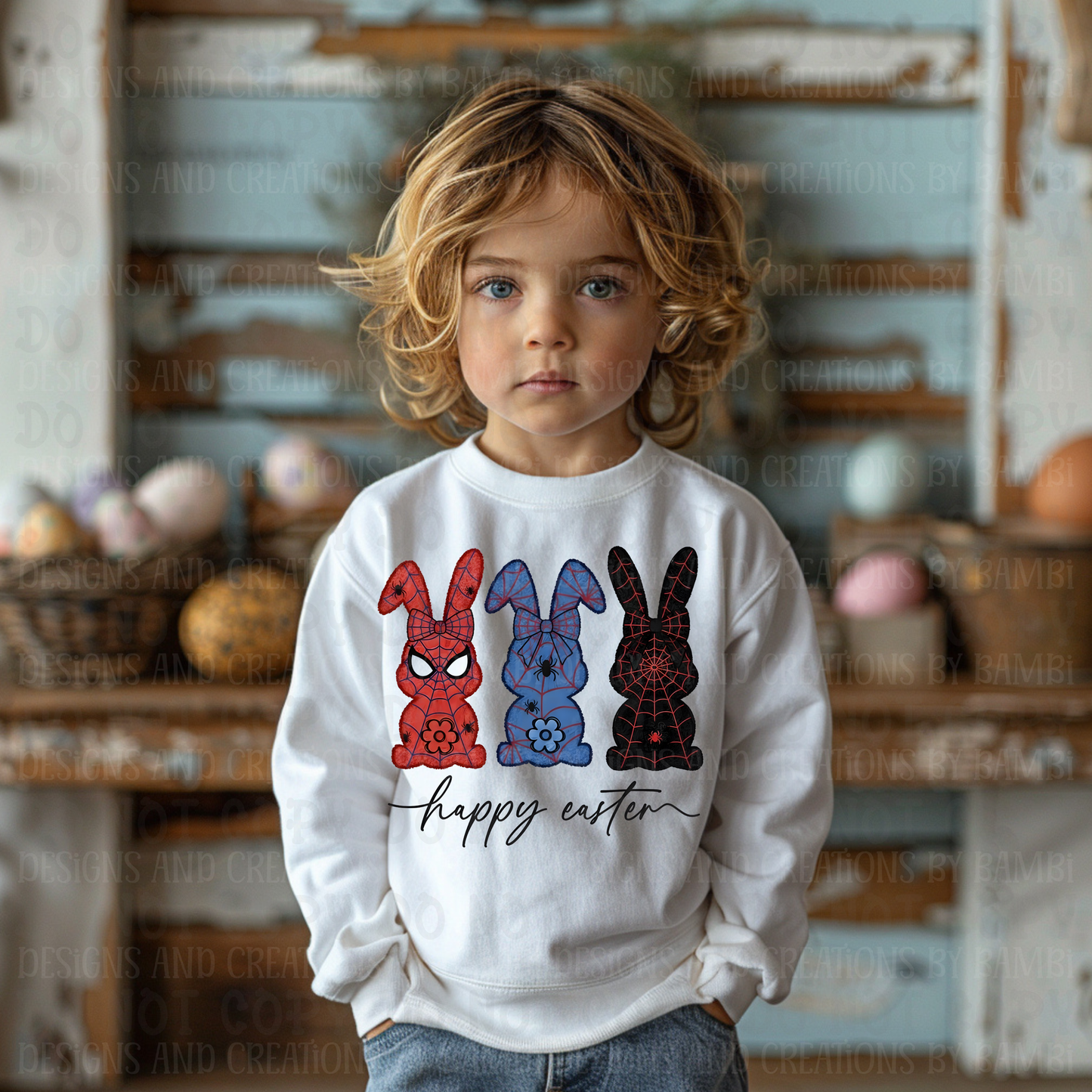 A Spidey Happy Easter Bunnies