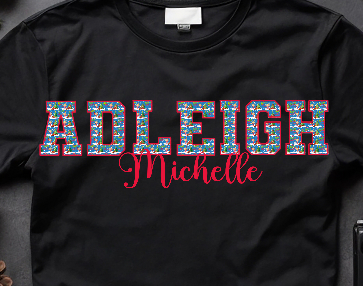Grinch Children Personalized Name Design