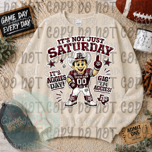 Faux Embroidery It's Not Saturday/Sunday Collection