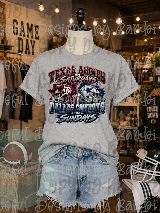 Aggies on Saturdays Cowboys on Sundays