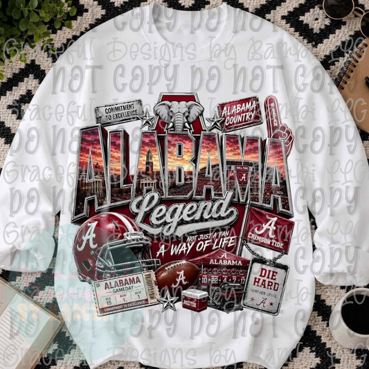 Name of State Football Alabama