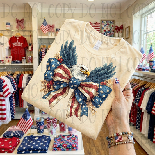 American Eagle with Bow