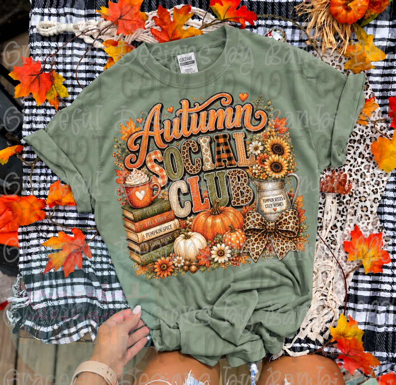 Autumn Social Club Multi Pattern