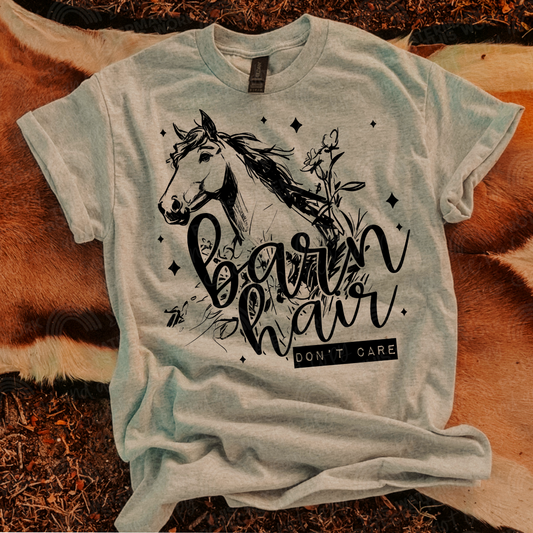 Barn Hair Black Font