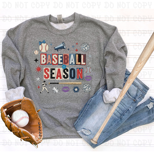 Baseball Season Retro Style Font