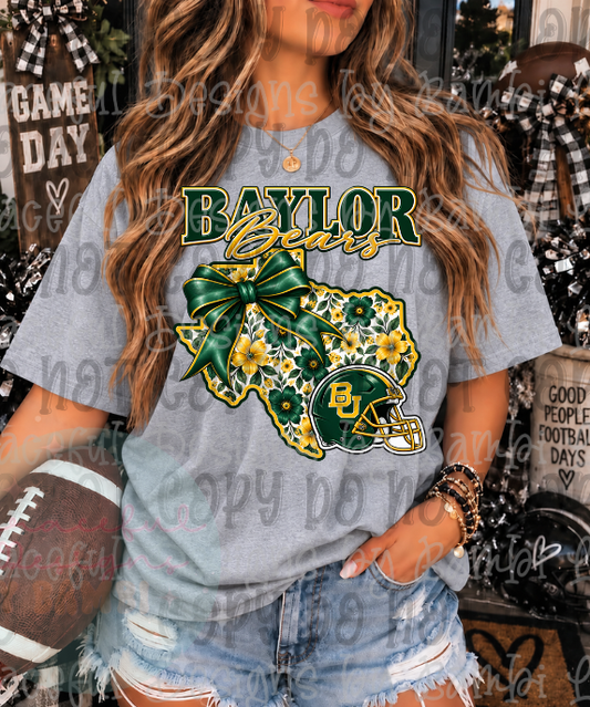 State of Floral Football Collection