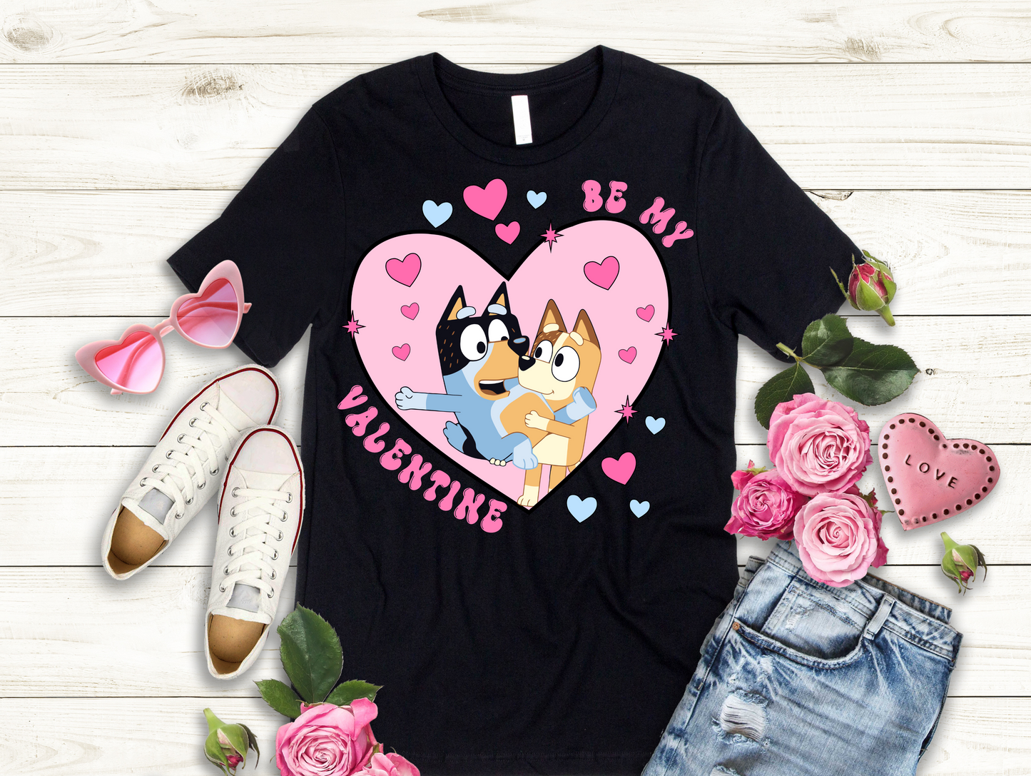 Be My Valentine Blue Heeler
