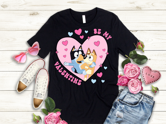 Be My Valentine Blue Heeler