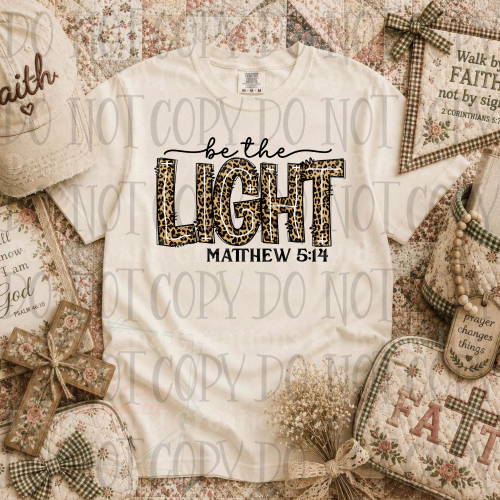 Be The Light Matthew 5:14