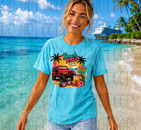 Beach Vibes Jeep