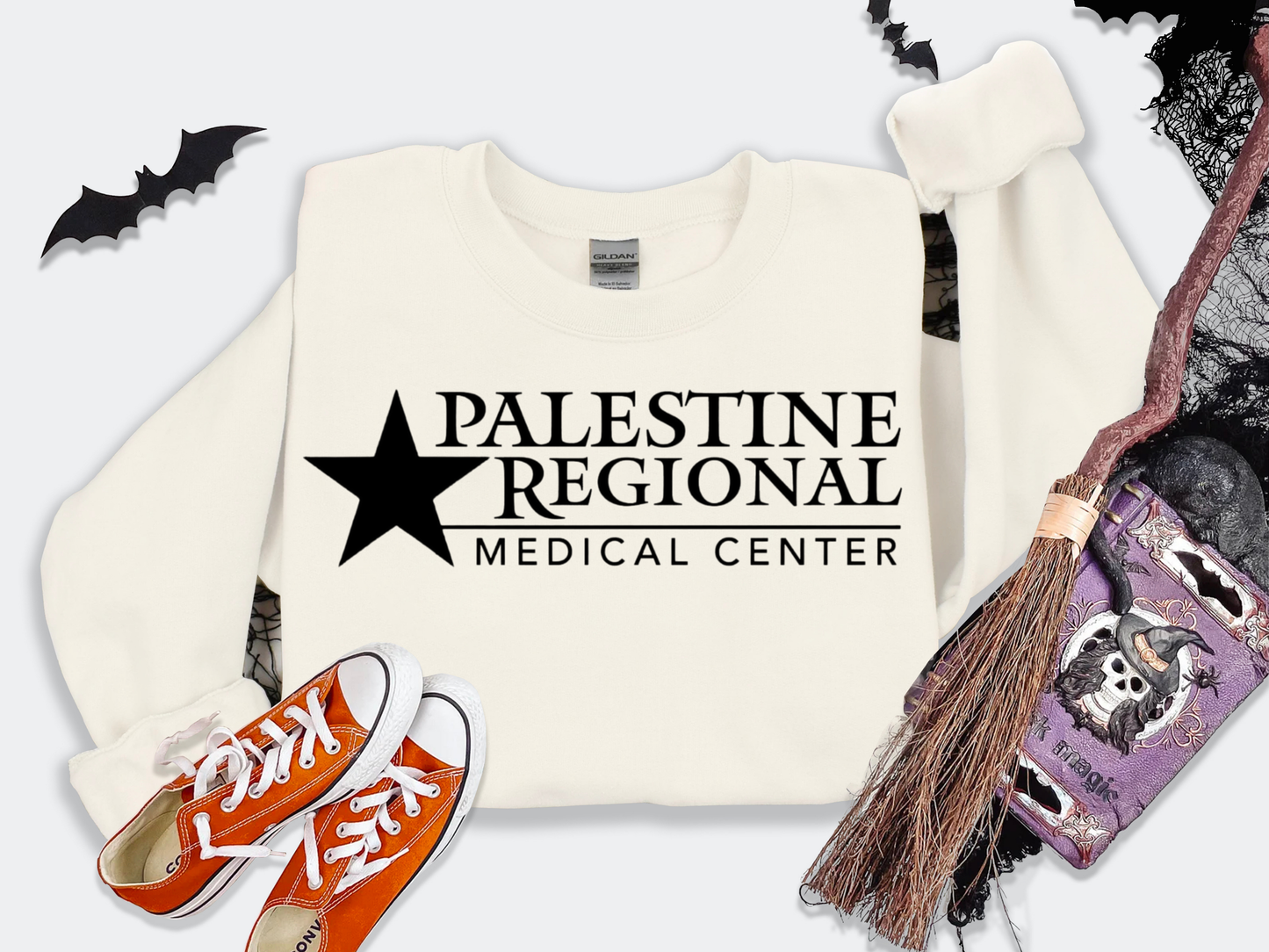 Palestine Regional Medical Center in Black Font