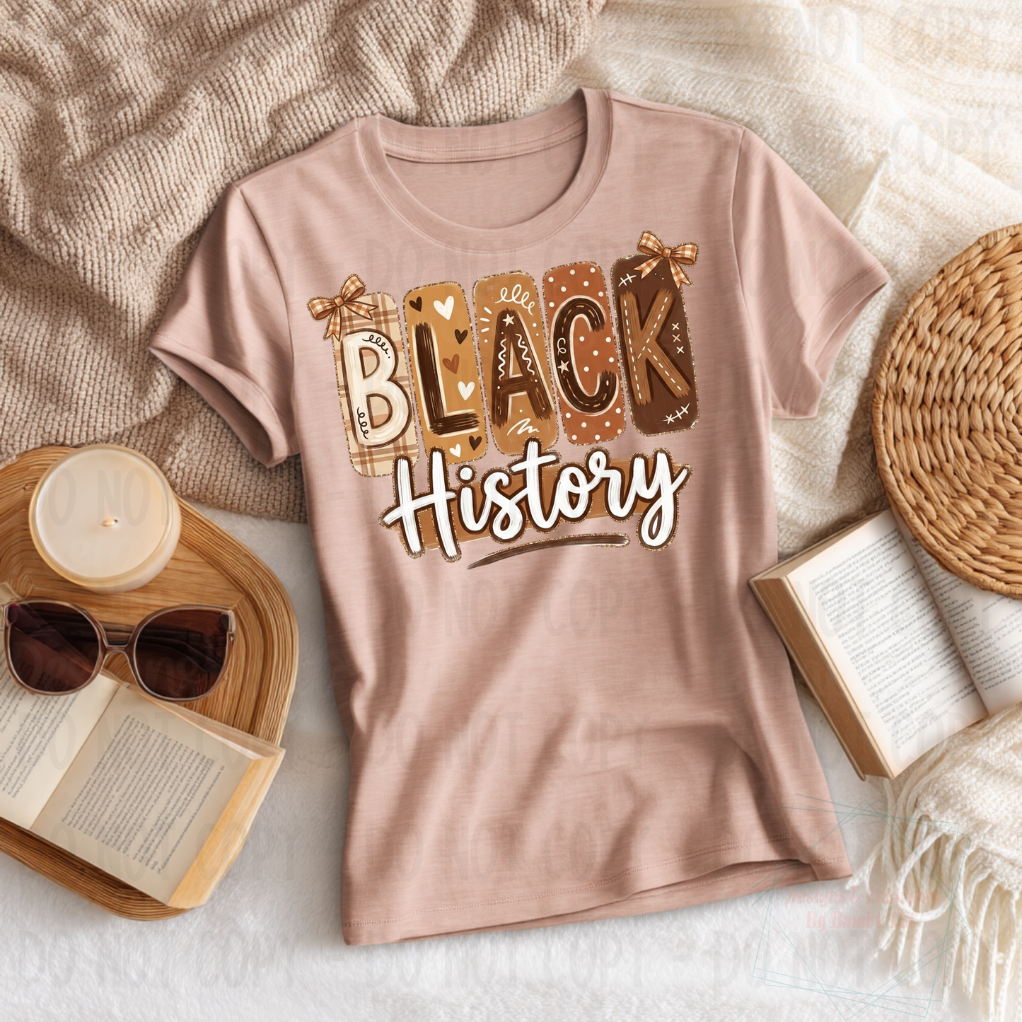 Black History in Block Letters