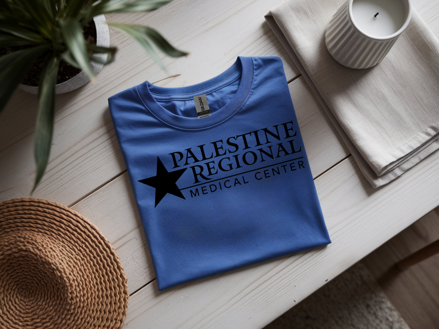 Palestine Regional Medical Center in Black Font