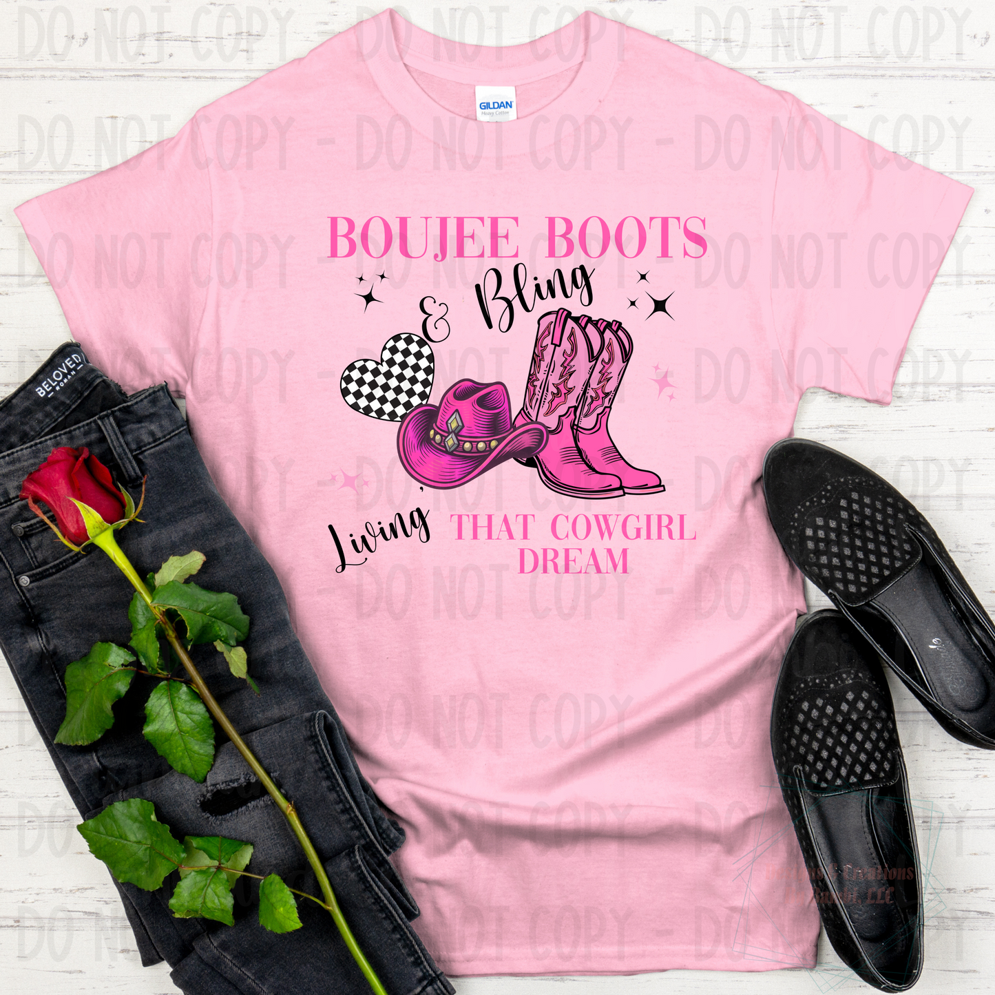 Boujee Boots and Bling