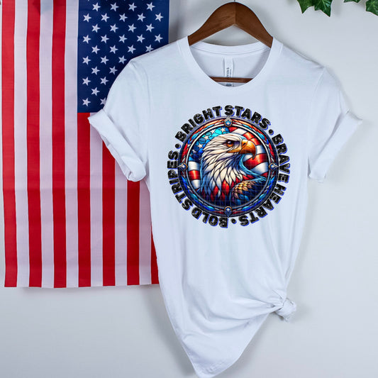 Bright Stars Brave Hearts Bold Stripes