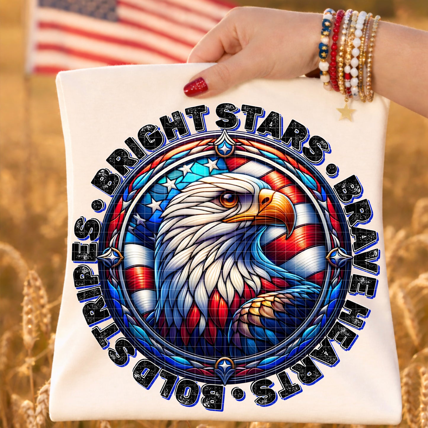 Bright Stars Brave Hearts Bold Stripes