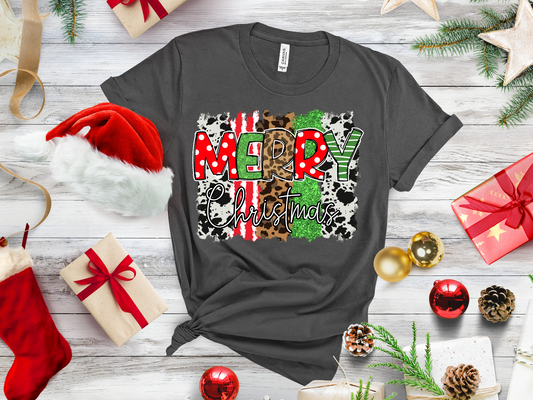 Brushstroke Merry Christmas