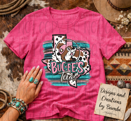 Bucee's Texas with Cowprint