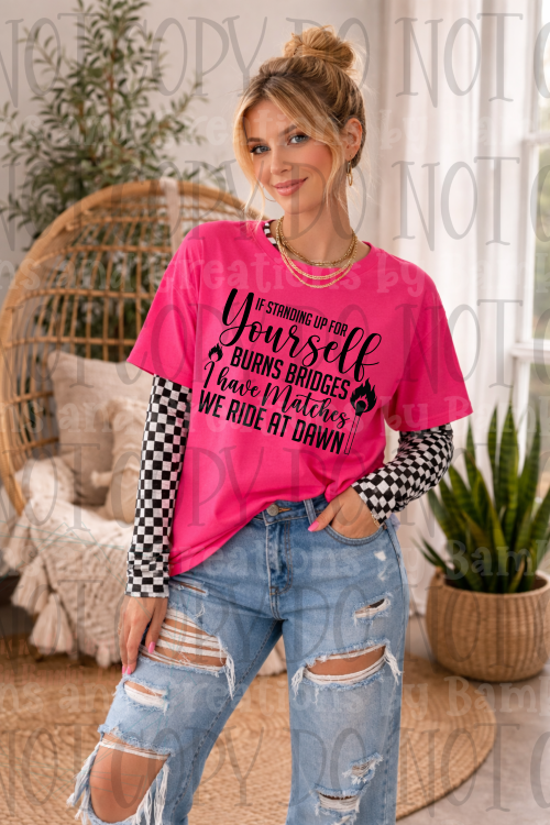 Burning Bridges Black Font