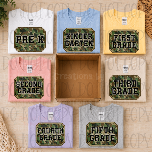 Camo Patch Grade Collection