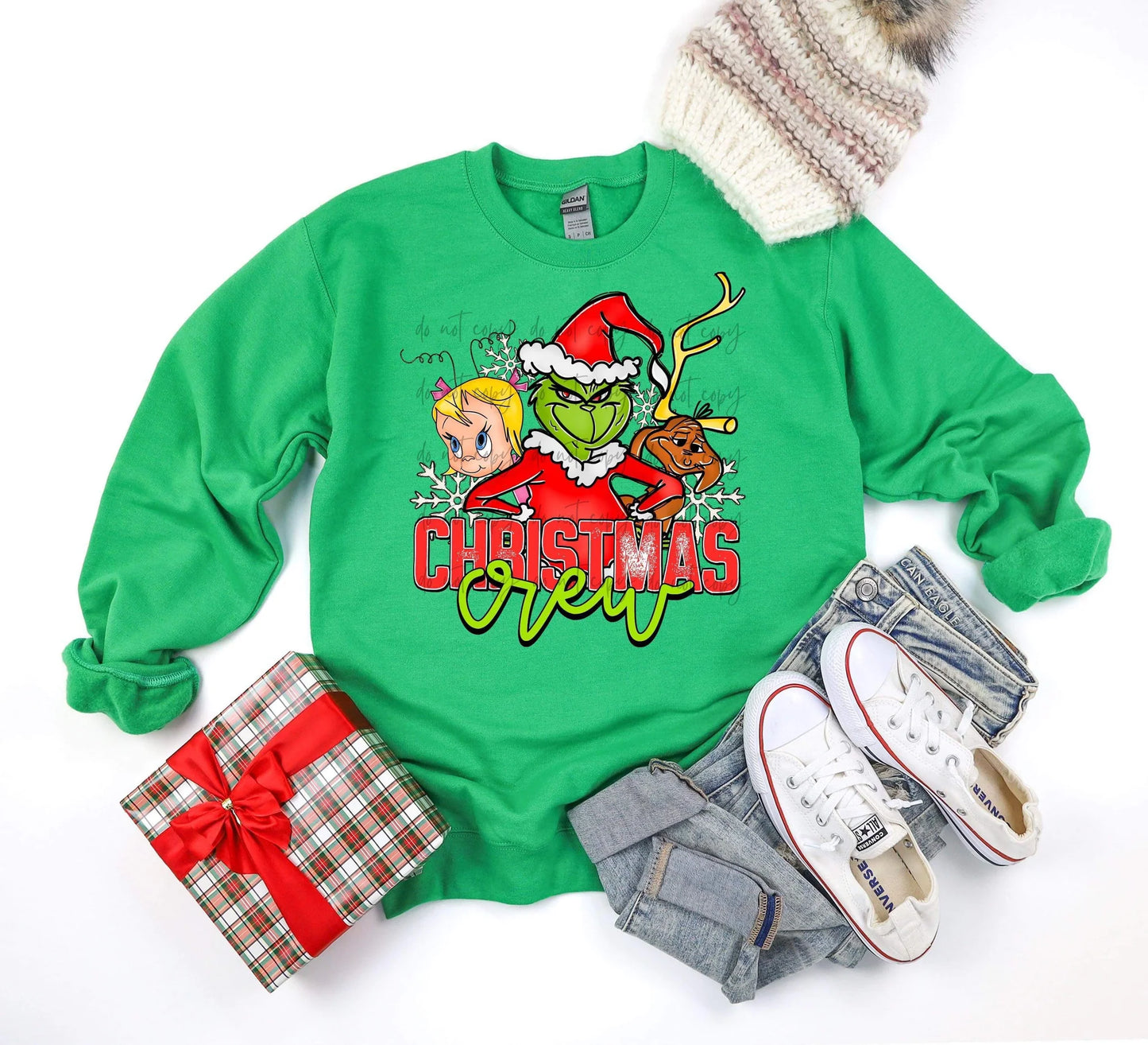 The Green Guy Christmas Crew
