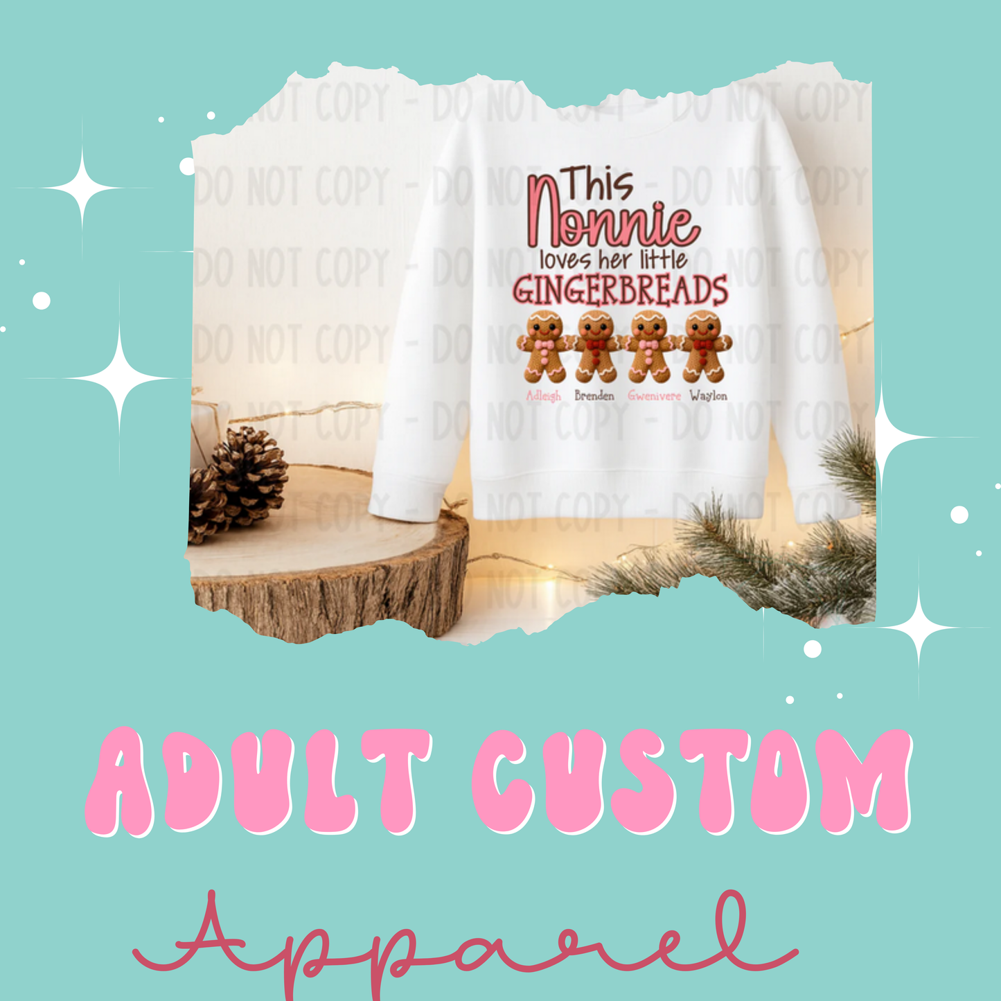 Adult Custom Apparel Request