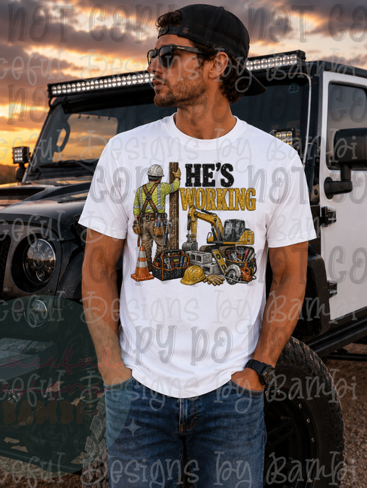 Faux Embroidery He's A Working Title Collection