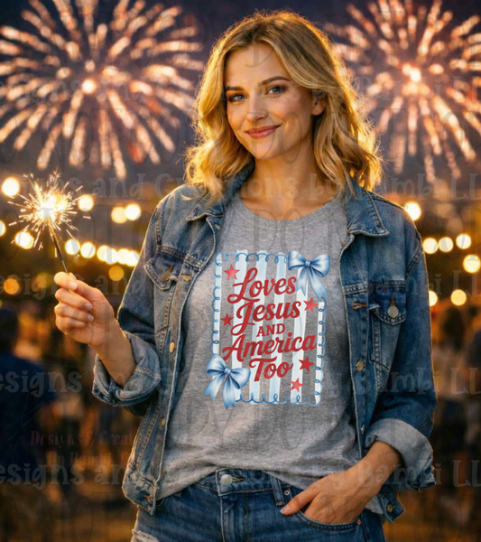 Coquette Loves Jesus and America
