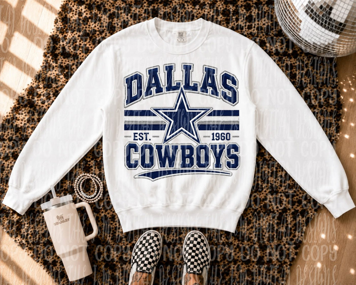 Faux Embroidery Dallas EST 1960