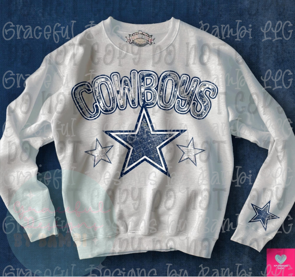 Faux Glitzy Football (Front/Sleeve) Collection