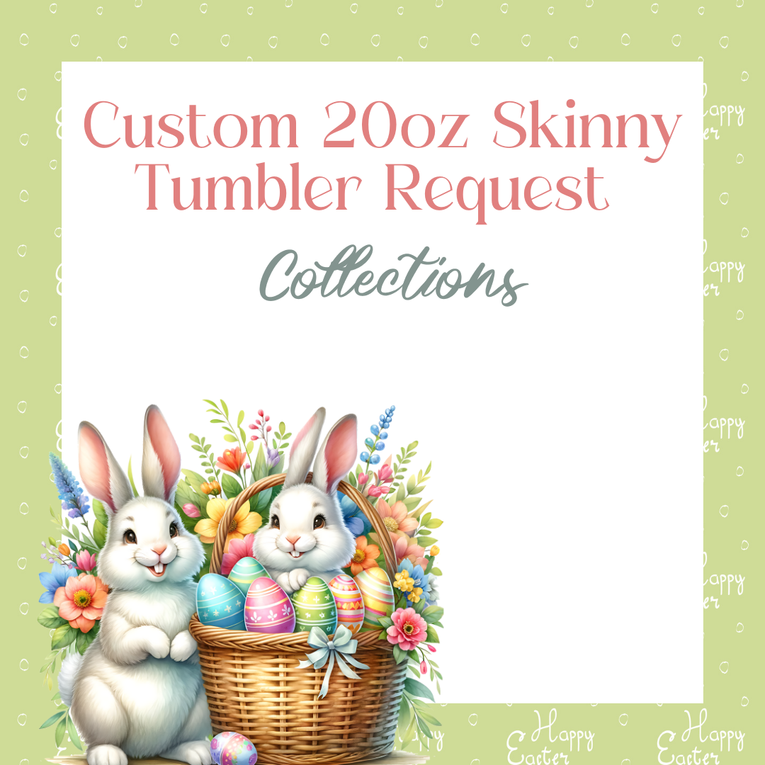 Custom 20 oz Skinny Sublimation Tumbler
