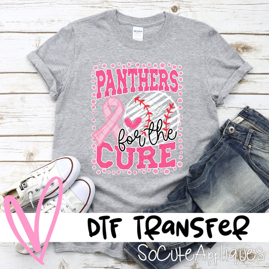 Panthers Breast Cancer- Baseball