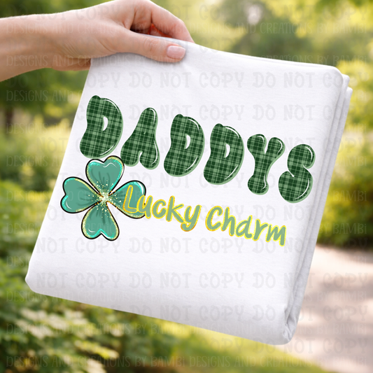 Daddy's Lucky Charm Green