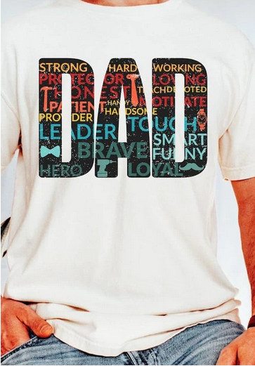 Dad Filled Font
