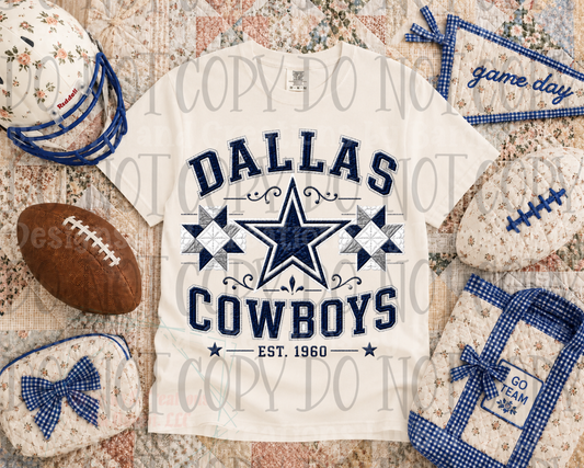 Dallas Faux Quilt