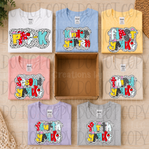 Dalmatian Dot Back to School Collection