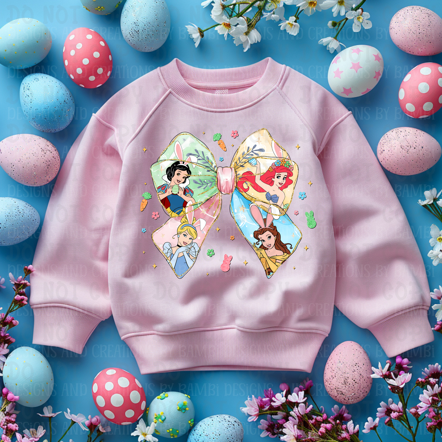 Easter Princess Coquette Bow