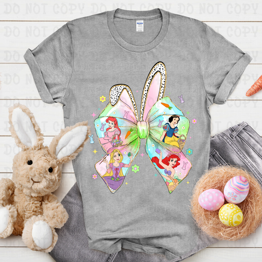 Easter Bunny Princess Ears with Bow