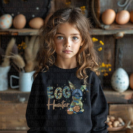 Egg Hunter Rabbit with Camo
