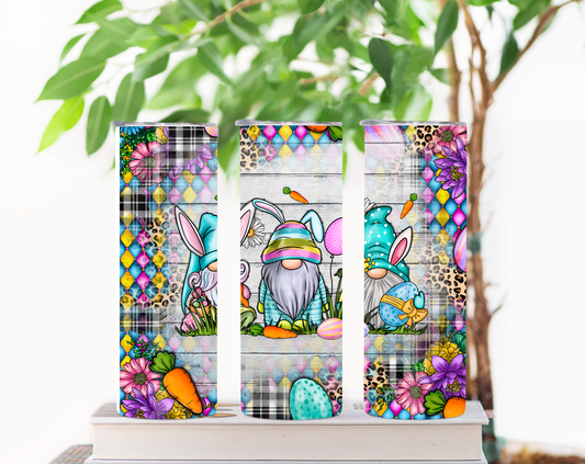Gnomes and Easter 20oz Sublimation Tumbler