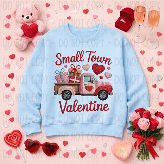 Faux Yarn Small Town Valentine