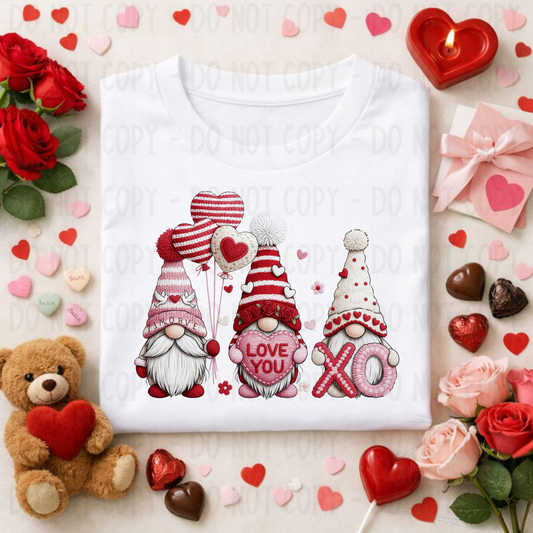 Faux Yarn XOXO Gnomes