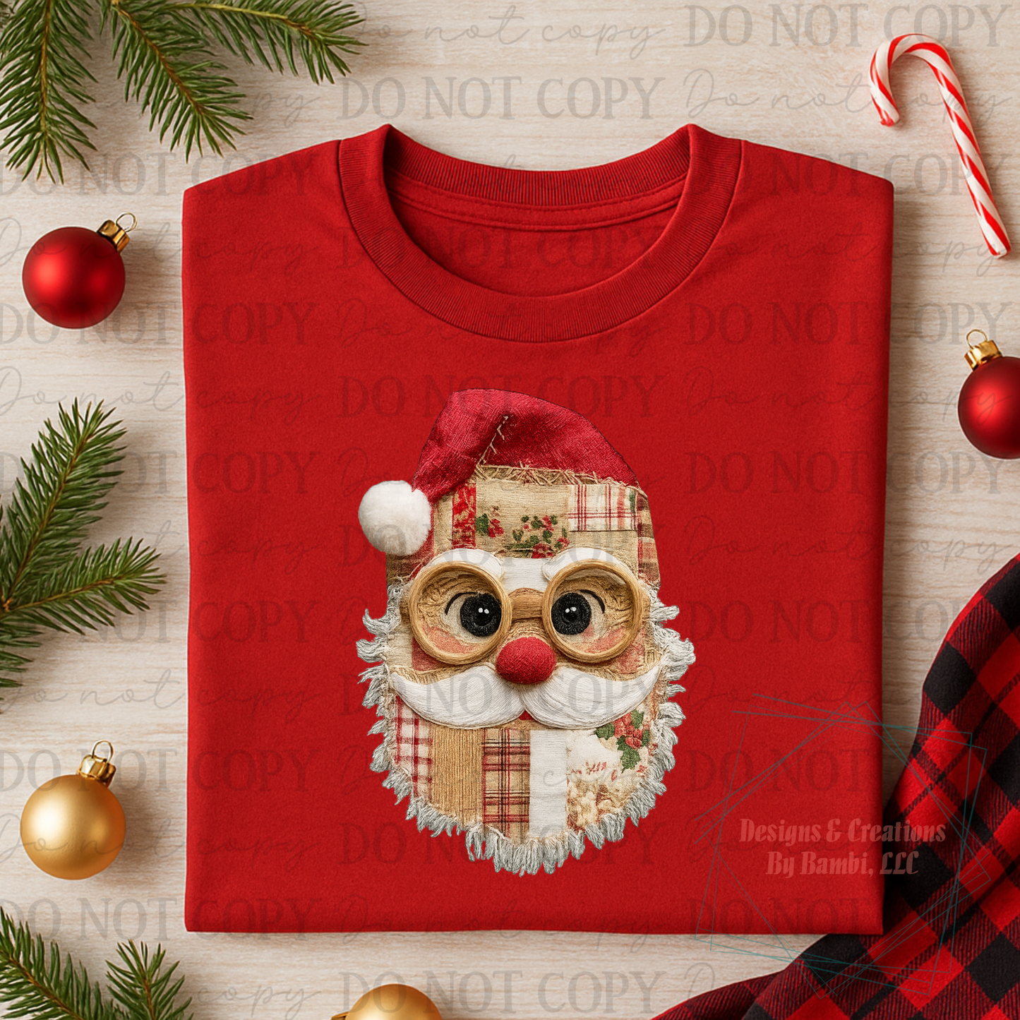 Faux Yarn Santa Faces Collab Bundle Collection
