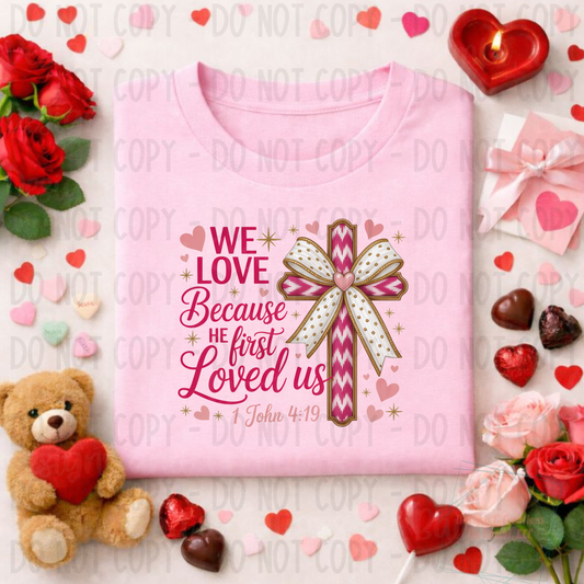 Faux Embroidery Valentine Jesus is Mine