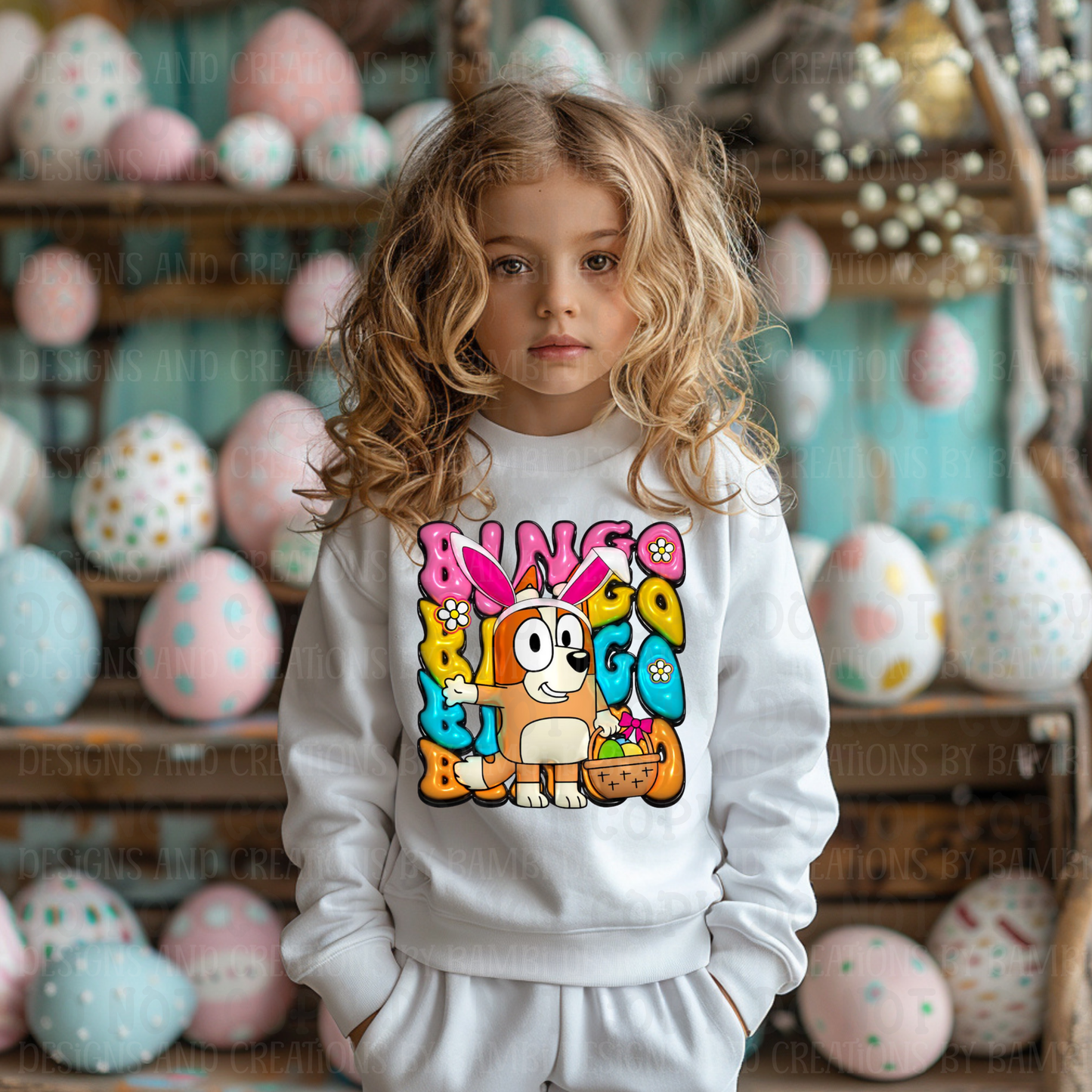 Faux Puff Easter Bingo