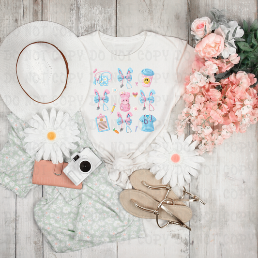Faux Yarn All Things Easter Nurse
